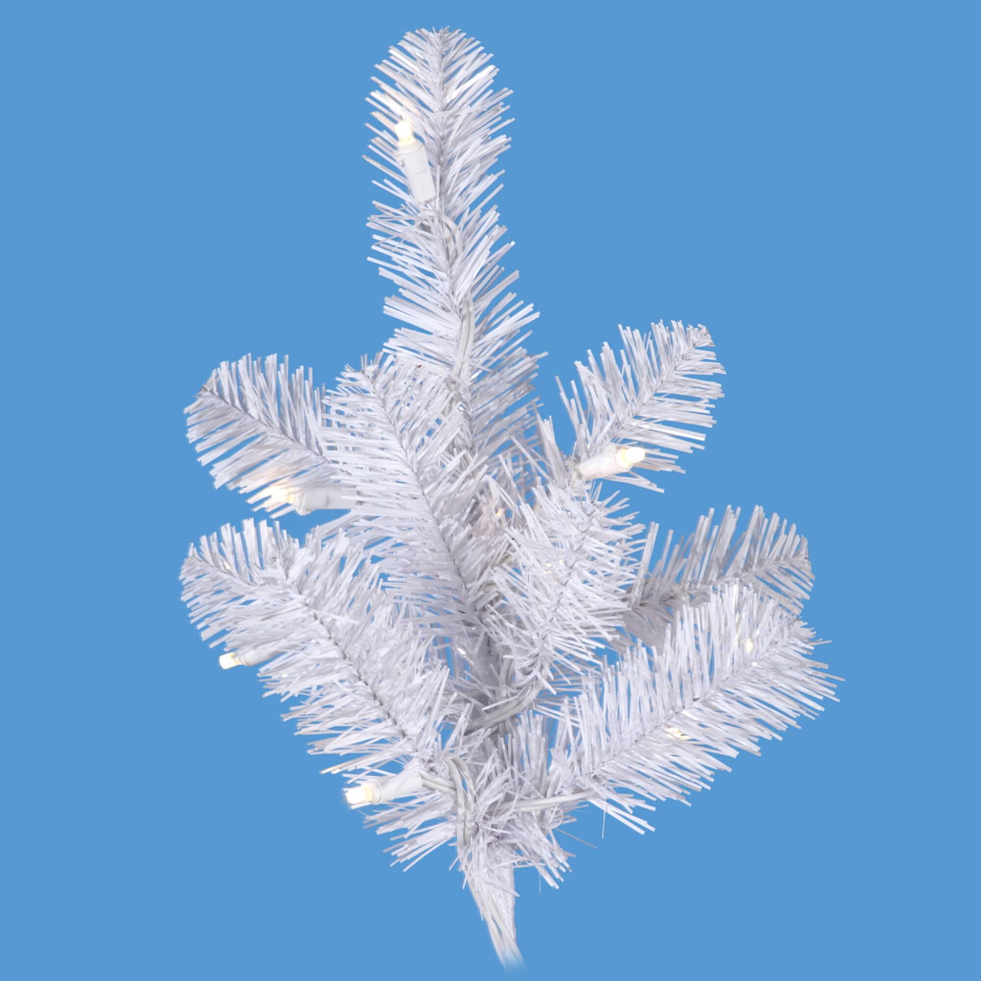 2ft. Unlit Crystal White Spruce Artificial Christmas Tree